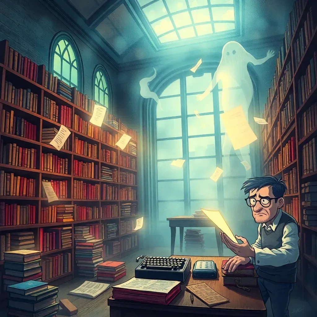 Ghostwriter's Gambit