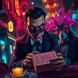 Whose Face Is It Anyway? - Text-based game