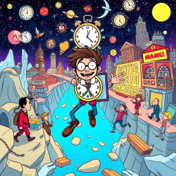 ChronoCrack: Whose Time Is It Anyway? - Text-based game