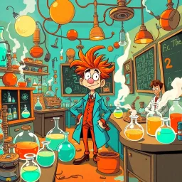 Whose Lab Is It Anyway? - Text-based game