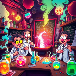 Whose Lab Is It Anyway? - Text-based game