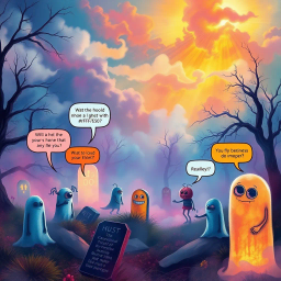 Whose Ghost Is It Anyway? - Text-based game