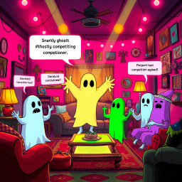 Whose Ghost Is It Anyway? - Text-based game