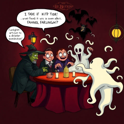 Whose Ghost Is It Anyway? - Text-based game