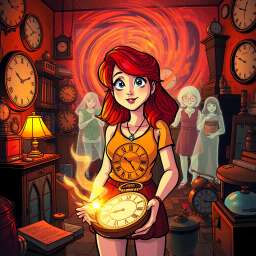 Chrono-Chums: Who's There? - Text-based game