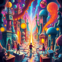 Spectrum Wars: Multiverse Mayhem - Text-based game