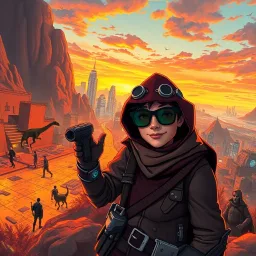 Chrono-Caper: Whose Time Is It Anyway? - Text-based game