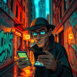 Whose Phone Is This, Anyway? - Text-based game