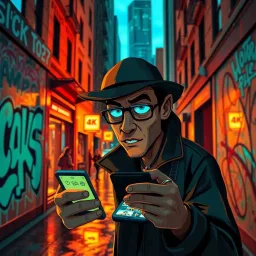 Whose Phone Is This, Anyway? - Text-based game