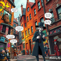 Whose Face is This, Anyway? - Text-based game