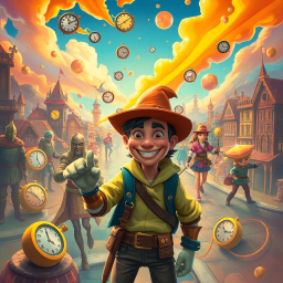 Chronochase: Whose Time Is It Anyway? - Text-based game