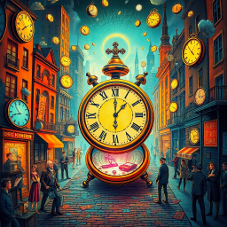 Chronocrack: Whose Time is it Anyway? - Text-based game