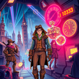 Chrono-Chase: Whose Time Is It Anyway? - Text-based game