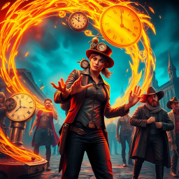 Chronochase: Whose Time Is It Anyway? - Text-based game