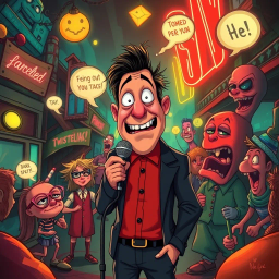 Who's Laughing Now? - Text-based game