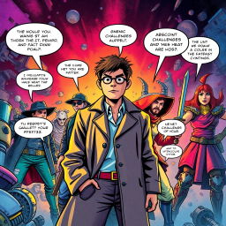 Metamayhem: Whose Adventure Is It Anyway? - Text-based game