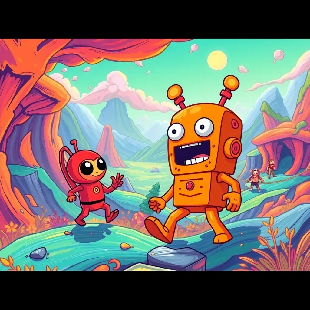 MetaMayhem: Whose Adventure Is It Anyway?