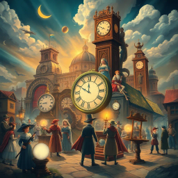 Chrono-Capers: Who's Time Is It Anyway? - Text-based game