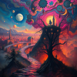 Tangled Dreams: Whose Nightmare Is It Anyway? - Text-based game