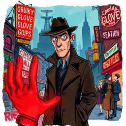 Whose Glove Is This? - Text-based game