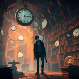 Chronochase: Whose Time Is It Anyway? - Text-based game