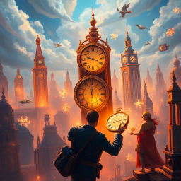 ChronoChase: Whose Time Is It Anyway? - Text-based game