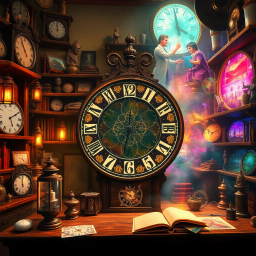 ChronoChase: Whose Time is it Anyway? - Text-based game