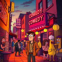 Who's Laughing Now? - Text-based game
