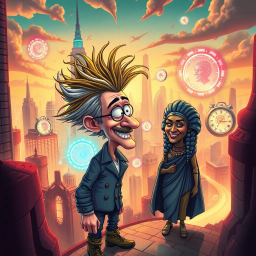 Chronocrack: Whose Time Is It Anyway? - Text-based game