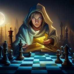 The Secret Code of Chess Grandmasters - Text-based game