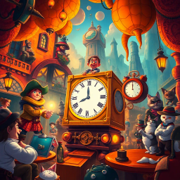Chronocrack: Whose Time Is It Anyway? - Text-based game
