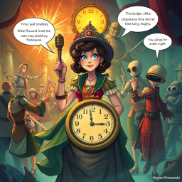 Chronochaos: Who's Time Is It Anyway? - Text-based game