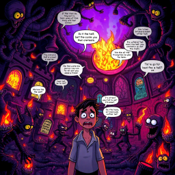 Who's Hell is This, Anyway? - Text-based game