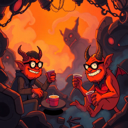 Who's Hell is This, Anyway? - Text-based game