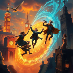 ChronoChaser: Who's Time Is It Anyway? - Text-based game