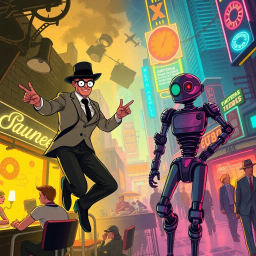Chrono-Caper: Whose Time is It, Anyway? - Text-based game