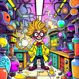 Lab Rumble: Who's Lab is it Anyway? - Text-based game