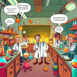 Lab Rumble: Whose Lab Is It Anyway? - Text-based game
