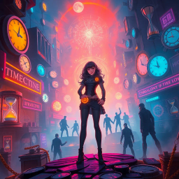 Chrono Clash: Time's Takers - Text-based game