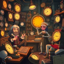 Chronocrack: Whose Time is it Anyway? - Text-based game