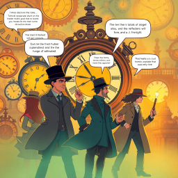 Chrono-Crime: Whose Time Is It Anyway? - Text-based game