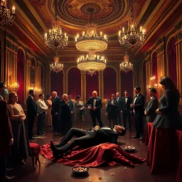 Whodunit: The Mysterious Gala - Text-based game
