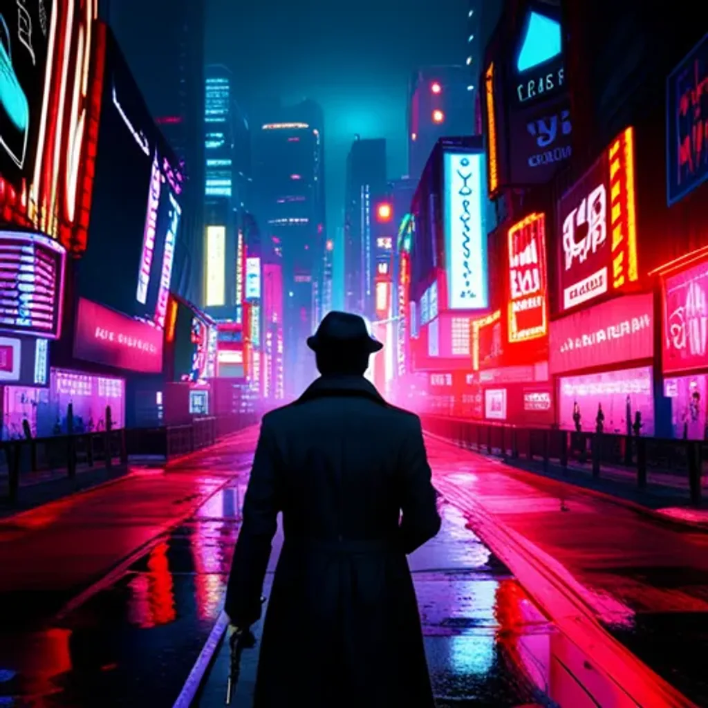 Neon Nights: Cyberpunk Detective
