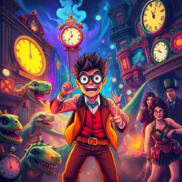 Chrono Caper: Whose Time Is It, Anyway? - Text-based game