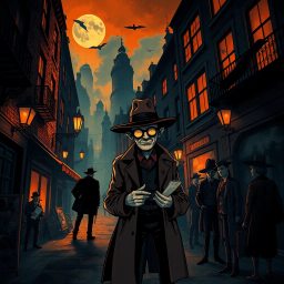 Whose Shadow Is That? - Text-based game