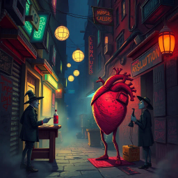 Whose Heart Is It Anyway? - Text-based game