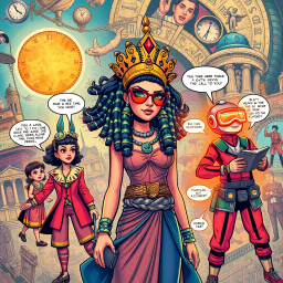Time Leapers: The Great Chrono Chase - Text-based game
