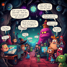 Whose Hell Is This, Anyway? - Text-based game