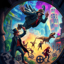 ChronoClash: Whose Time is it Anyway? - Text-based game
