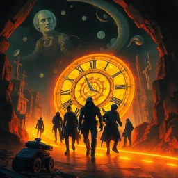 Chrono-Clash: Whose Time Is It Anyway? - Text-based game